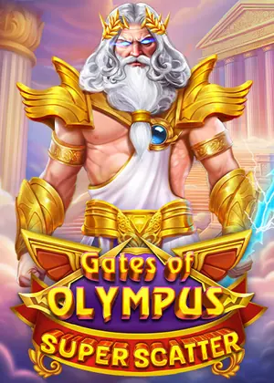 Vignette du jeu Gates of Olympus Super Scatter, illustrant la catégorie Casino