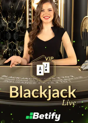 Vignette de la table de casino en direct Betify Exclusive Blackjack 2 (Evolution), rayon Casino en direct de Betify