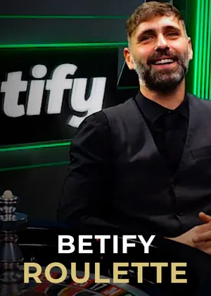 Vignette de la table de casino en direct Betify Roulette (StakeLogic), rayon Casino en direct de Betify